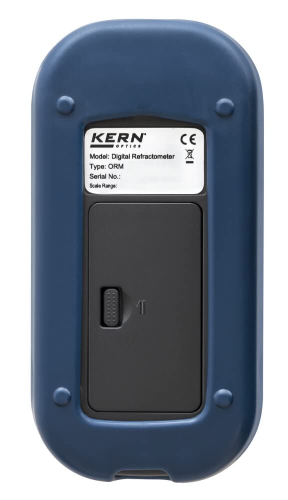 KERN & SOHN Digitales Refraktometer KERN ORM 1HO – Honig (Abmessungen (B×T×H) 121 × 58 × 25 mm, Handrefraktometer, Messtemperatur 0 °C – 40 °C) ORM 1HO