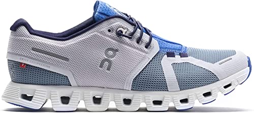 Image of On Women's Cloud 5 Push Sneakers, Lavender /Chambray, 10