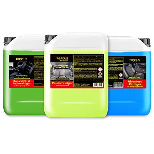 Kit de nettoyage ABACUS Tornador - 1x 5 litres ALCATO + 1x 5 litres KULETO + 1x 5 litres POTETO -...
