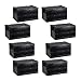Produktbild Relaxdays 8X Profi Transportbox, stabil, Gewerbe, hochwertiger Kunststoff, Qualität, 60 L, HxBxT 32,5x58,5x39,5cm, schwarz