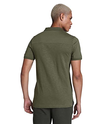 Image of PUMA Cotton Regular Fit Mens Black T-Shirt