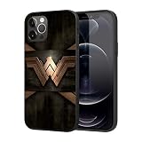 iPhone 12 Case iPhone 12 Pro Case, Feel Comfortable Comics Case Plastic Cover Case (Wonder-Woman-3)