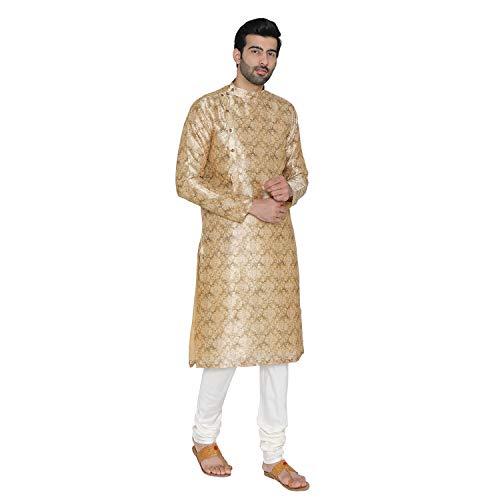 Manyavar Printed Modish Kurta Set For Men