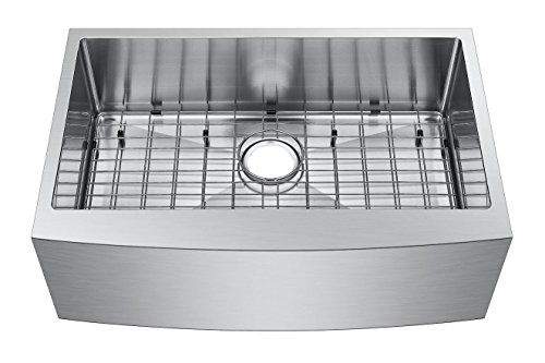 Starstar 33 inch Farmhouse Apron Single Bowl 16 gauge Stainless Steel Kitchen Sink Starstar 33 inch Farmhouse Apron Single Bowl 16 gauge Stainless Steel Kitchen Sink
