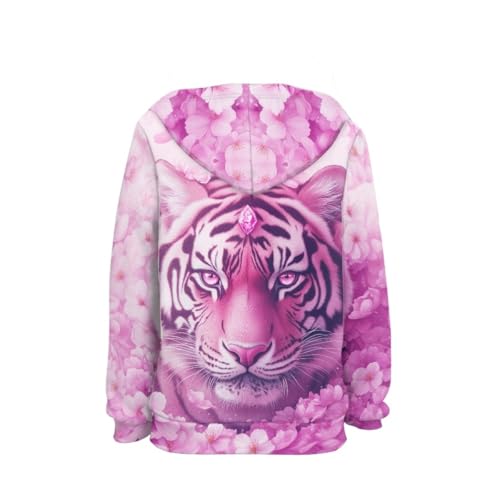 Image of GLUDEAR Teen Boys Girls Novelty Animal Galaxy Hoodies Sweatshirts Pullover