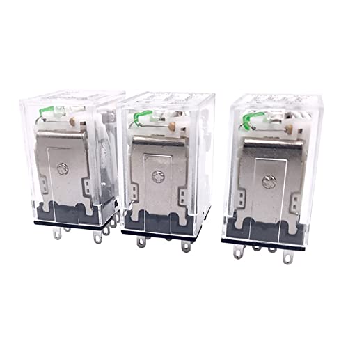 Relais miniature HH54P DC12V avec indicateur LED et bobine 10OCSS pour circuit