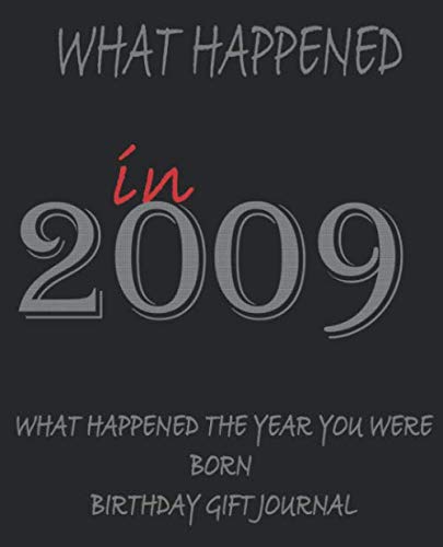 IMPORTANT THINGS THAT HAVE HAPPENED SINCE 2009 visual data 8