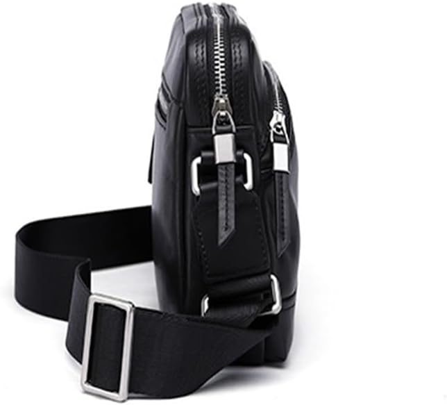 Men's Shoulder Bag Diagonal Cross Multifunctional Practical Soft Leather Business Layer Cowhide
