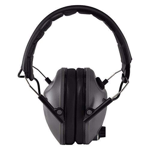 Benchmaster Rifleman Exs Electronic Hearing Protection For Shooting And Construction- Adjustable Folding Low Profile Design - Nrr 20 - Ear Muffs #TOP22