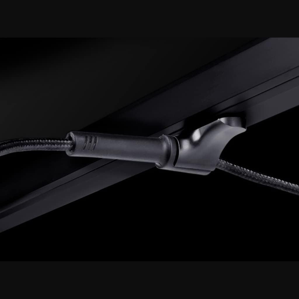 Mouse Bungee Flexible Cord Clip Clipper Wire Cable Organizer Gaming Mice Cable Holder Line Fixer Black image 3