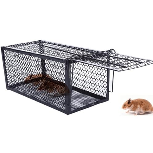 Ratoeira Armadilha Pega Rato Gaiola Grande Com Mola Roedores Captura Eficiente Para Controle De Prag