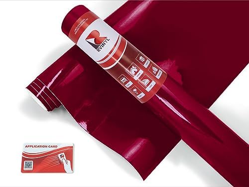 ORACAL 951 Purple Red 026 Premium Cast Film 2ft x 9ft Vinyl Film Sheet Roll - for Cricut, Silhouette Cameo, Craft and Sign Cutters