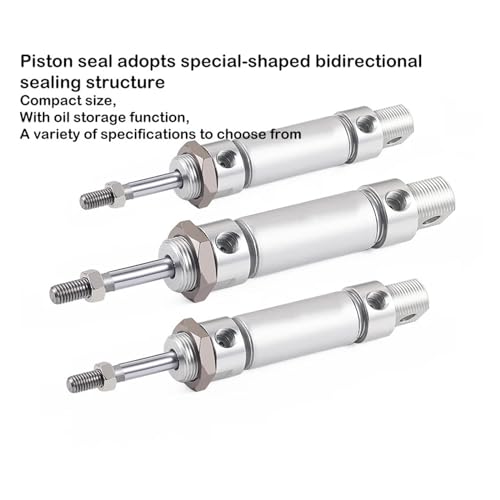 Mini cylindre en aluminium de précision MBL25 course 150mm