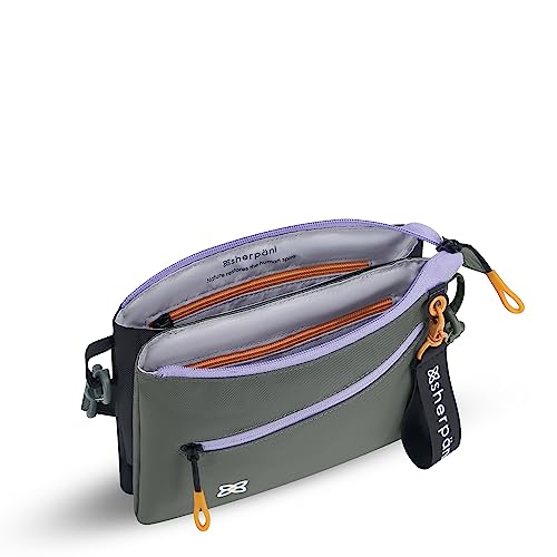 Image of Sherpani Zoom, Small Crossbody Purse, Nylon Crossbody Bag, Lightweight Cross Body Bag, Sleek Dual Pouch, Purses for Women