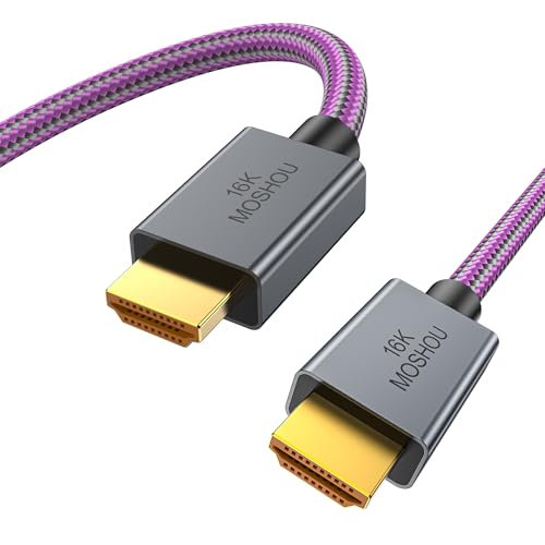 MOSHOU HDMI2.2�K�i 16K HDMI �P�[�u�� 96Gbps�ш敝 16K@60Hz 12K@120Hz 8K@240Hz 8K@120Hz 4K@480Hz 4K@240Hz �_�C�i�~�b�NHDR eARC RGB4:4:4 16Bit 3D