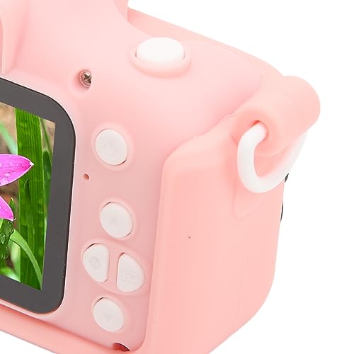 Câmera dupla HD de 20 MP com astronauta rosa para presentes de aniversário de Natal