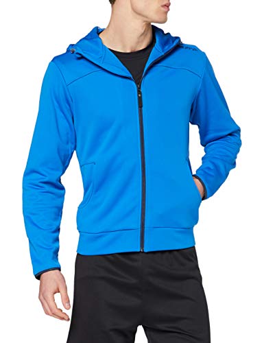 Sudadera hombre Craft con cremallera y capucha gris para deporte casual