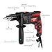 Hammer Drill Meterk 7.0 Amp 1/2 Inch Corded Drill 850W, 3000RPM Dual Switch Between Impact Drill and Electric Drill, With Adjustable Speed for Drilling Wood, Steel, Concrete&Plastic DIY Drilling