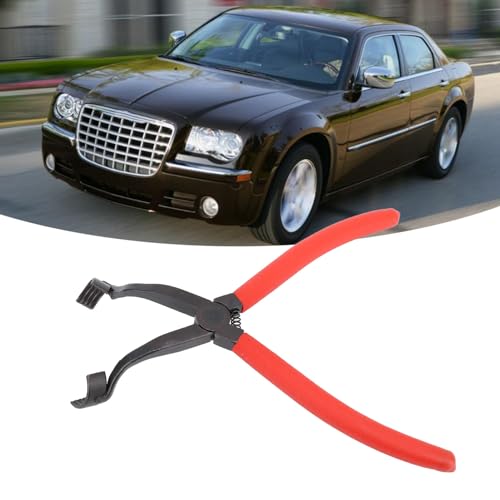 KIMISS Bremsfederzange, Universell Einsetzbare Trommelbremsen-Niederhaltefederzange, Hohe Festigkeit, Einfache Bedienung, Federplattenzange für Trommelbremsen,