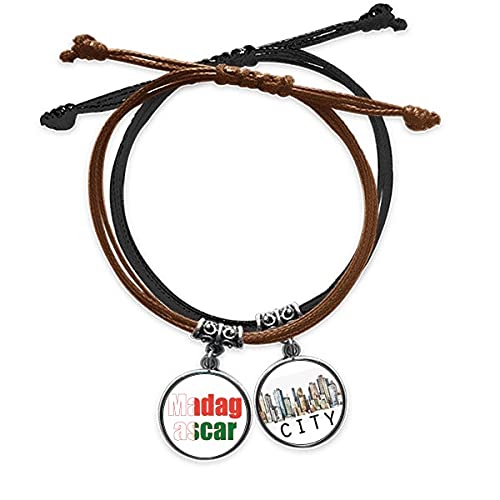 Bracelet Madagascar en cuir véritable Sidi, le cadeau idéal et unique