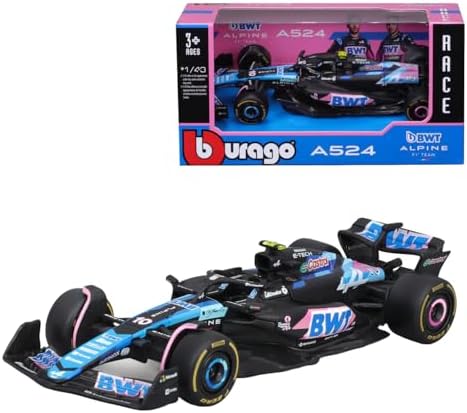 Bburago - Alpine A524 F1 Japanese 2024#Gasly - Voiture Miniature ...