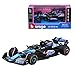 Produktbild Bburago Formel 1 Alpine A524 Japan-Version (2024): Modellauto im Maßstab 1:43, Sondermodell, von Fahrer #10 Pierre Gasly, Window Box, 12,5 cm, blau pink (18-38219G1)
