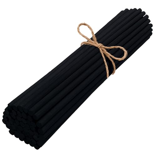100 pcs Varillas de Perfume de habitación (20cm- Reed Diffuser,Varillas Aromáticas de Larga Duración para Salón, Dormitorio, Baño y Oficina