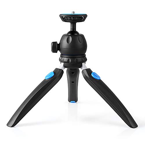 Crosstour Mini Tripod Stand, Heavy Duty Portable Tripod Mount with Lockable Ball Head for Crosstour Video Projector P600/P700/P770/S100