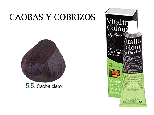 By DoriBell ® Tinte Vitality Colour Manteca de Karité 60ml. Tono Caoba Claro