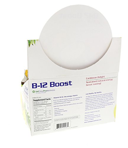 1St Step High Performance Fitness B-12 Boost, 12-2Oz Bottles #TOP3