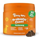 Zesty Paws Probiotic Chews für Hunde | Verdauungssnacks für Hunde | Weicher...