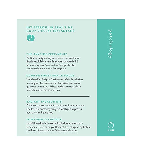 Patchology Eye Gels Patch (5 Pairs) - Natural Eye Patches For Puffy Eyes, Dark Circles And Eye Bags - Eye Mask Skincare For All Skin Types - Beauty & Personal Care Eye Patch #TOP6