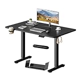 FONCTIONS DE MÉMOIRE : Le panneau de commande LED intelligent contient 4 mémoires de hauteur afin que vous puissiez régler les 4 hauteurs que vous utilisez couramment, comme la position debout et la position assise. Réglez le bureau à la hauteur souhaitée en appuyant sur un bouton ! Et grâce à la système anti-collision, elle empêche tout contact accidentel et protège votre sécurité.