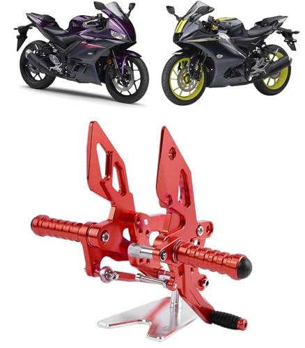 Hophelia FOR YZF-R3 R25 �ɓK�� MT-03 MT-25 �ɓK�� 2015-2018�N �I�[�g�o�C�̃o�b�N�X�e�b�v�L�b�g �t�b�g�y�O �u���[�L ���A�Z�b�g ���E�Z�b�g �o�C�N�p�V�t�g�y�_�������\ �u���[�L�t�b�g�y�_�� CNC�A���~�j