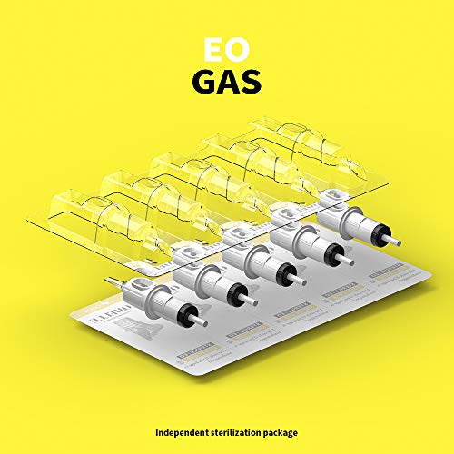 Hawink 3Rl Tattoo Needles Cartridge Bugpin 3 Round Liner X-Taper 50Pcs With Membrane Professional Disposable En05C-50-1003Rl #TOP4