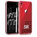 Produktbild kwmobile Hülle kompatibel mit Apple iPhone XR - Handyhülle - Handy Case Get It Done Schwarz Hellgrau Transparent