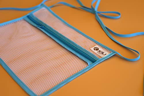 Kili Medical Drain Carrier Pouch - Post Surgery Mesh Drain Holder For Shower Or Bath - For Any Surgery That Requires A Drain Such As Mastectomy, Augmetation, Ostomy, Tummy Tuck #TOP2