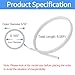 MJU62070602 Refrigerator & Freezer Water Line Replacement LG Kenmore Elite Refrigerator Parts 5210JA3004R 5210JA3004U AP4681126 MJU62070606-6.56 FT 5/16