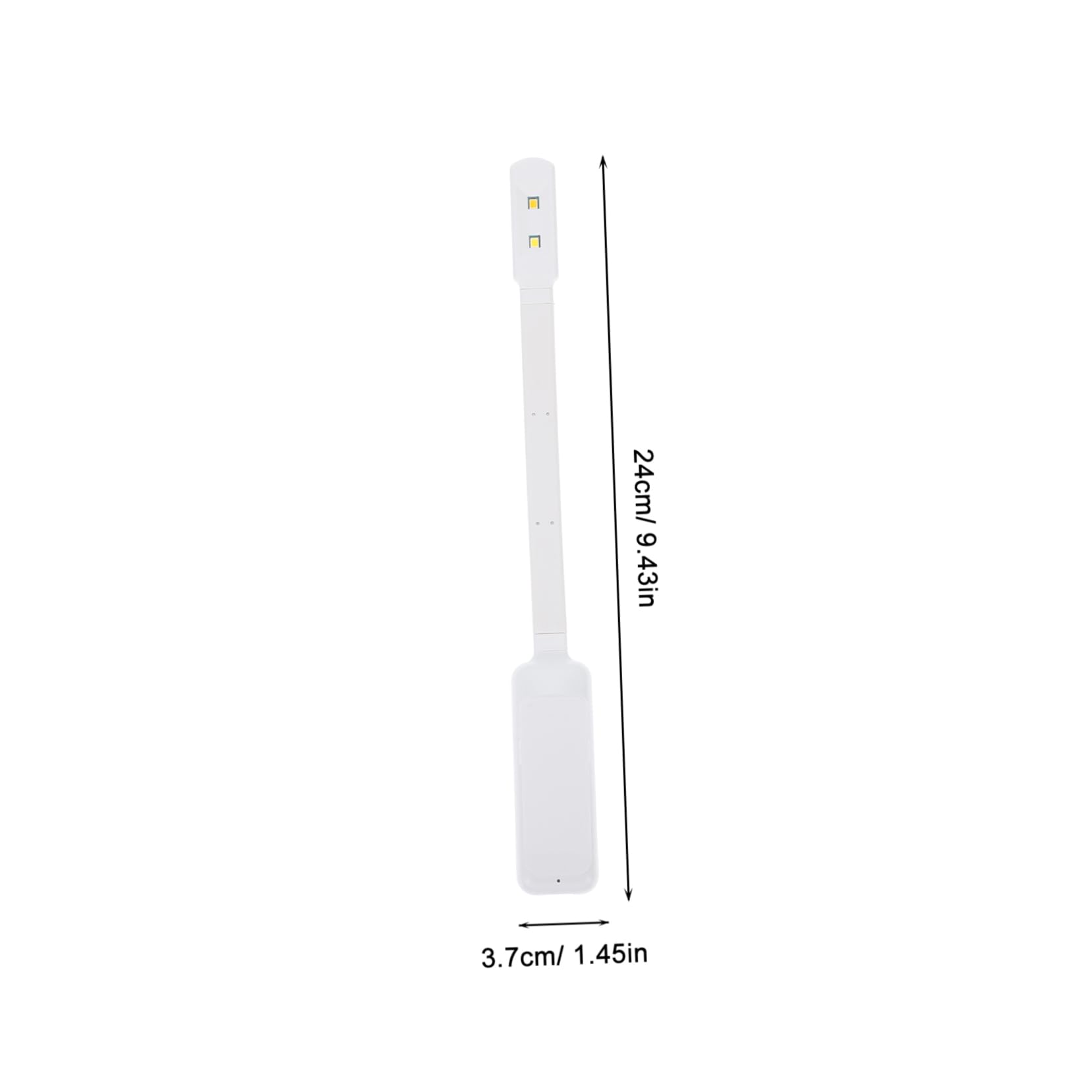 DIYEAH Flexible Led Book Light Dimmable Clip Light Portable Reading Lamp USB Rechargeable for Reading Study