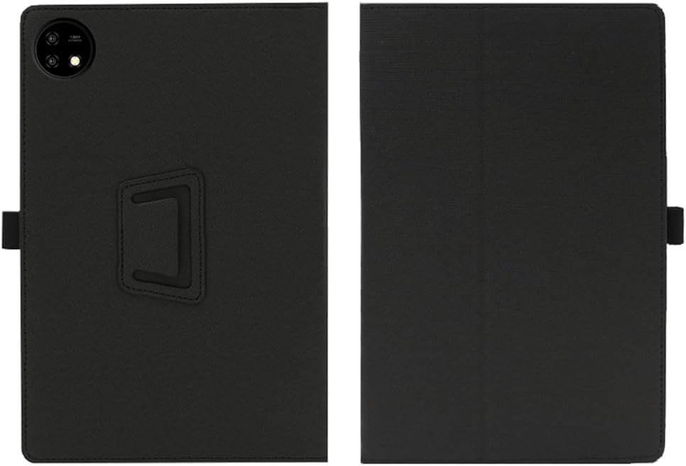 Compatible with Oscal PAD 16 Tablet case, Full Coverage Ultra Slim Leather Cover Case with Folding Stand Cover Auto Sleep/Wake (Black)
