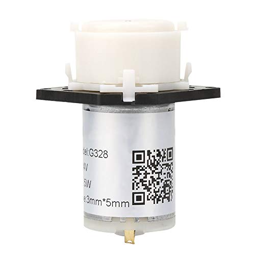 Peristaltikpumpe, 10 ml/min -90 ml/min Dosierung Dosierpumpe Peristaltik Pumpe Automatische Mikro Wasserpumpe Flacher Typ für perfekten Ersatz(Weiß)
