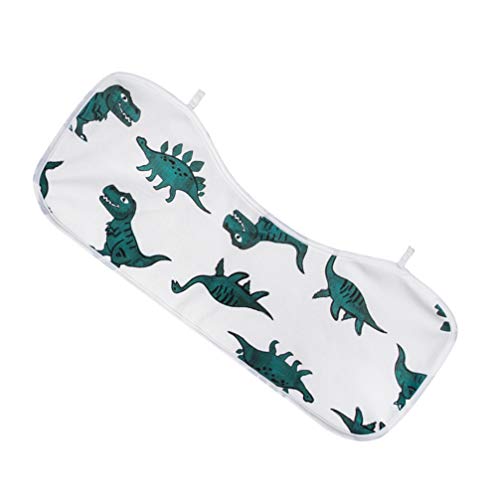 ifundom Bebé de Algodón de Saliva Toallas de Dibujos Animados Lindo Lavable Baba Baberos Delantal Bandana Comer Protector de Ropa para Niños Niñas Bebé Regalos de La Ducha