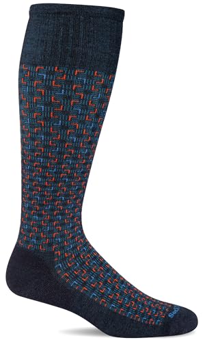Sockwell Men's Entwined Moderate Graduated Compression Sock