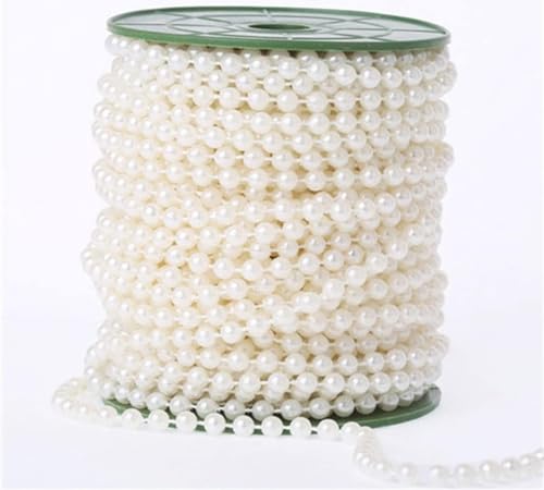 VRB Dec TM 5 m de perles artificielles Moti Perles Chaîne de perles pour la fabrication de bijoux, perles pour la fabrication de bracelets, les arts en...