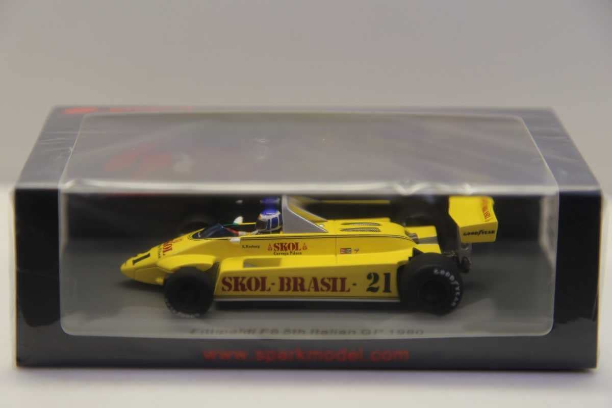スパーク 1/43 フィッティパルディF8 K.ロズベルグ 1980イタリアGP スパーク 1/43 フィッティパルディF8 K.ロズベルグ 1980イタリア