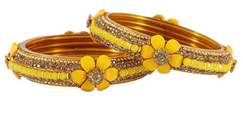 Image of NMII Viral Multi Colour Glass Bangles with Golden Ghungroo Charms & Stone Work For Women & Girls | Fancy Designer Glass Bangle | Traditional Chudi | Kanch Ki Churi | Stylish Ghungroo Bangle For Women