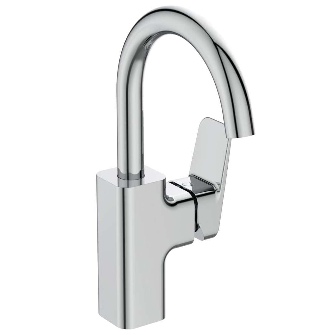 Mitigeur lavabo haute durabilité Ceraplan Ideal Standard au design chromé