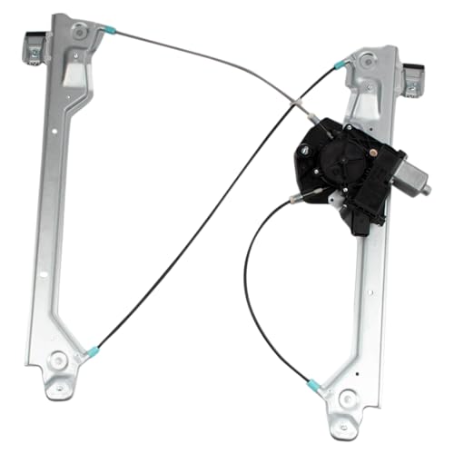 Image of TRQ Front Left Power Window Motor & Regulator Compatible with 2014-2020 Cadillac Chevrolet GMC