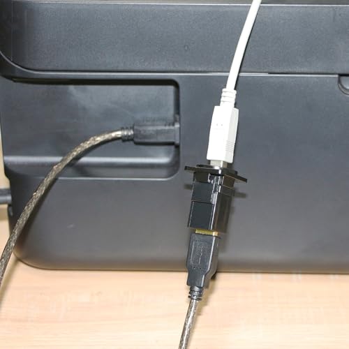 Adaptador USB 2.0 B a USB A Panel Montaje D miniatura 3