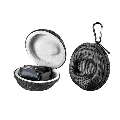 Travel Single Watch Case Storage Box Organizer Wristwatches for Apple, for VTech KidiZoom Smartwatch DX2 DX3, for Little Tikes Tobi, Mechanical/ Digital/ Smart Watch for Kids Women Men's Wrist Watches